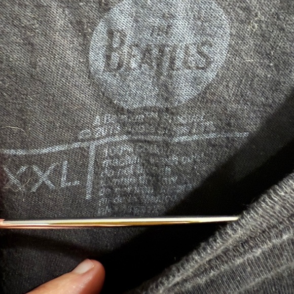 The Beatles Black and Multicolor Short Sleeve punk rock metal British invasion - Picture 3 of 3